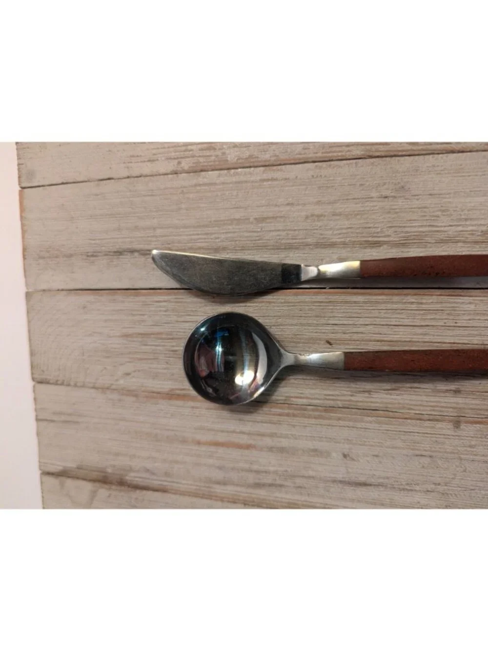 Vintage Ekco Eterna Jelly Spoon and Butter Knife Stainless Steel